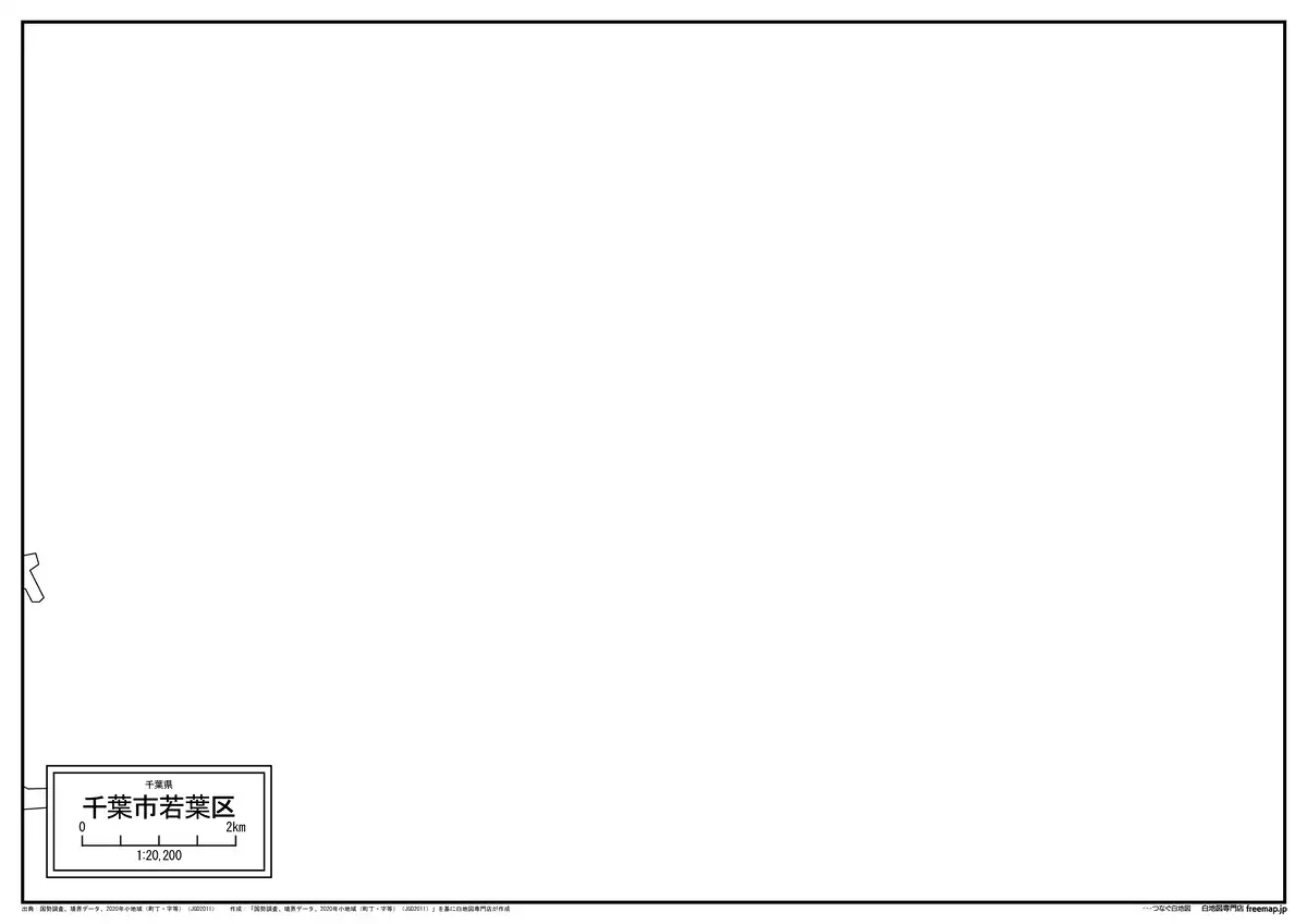 海岸線、川や池のみ記載