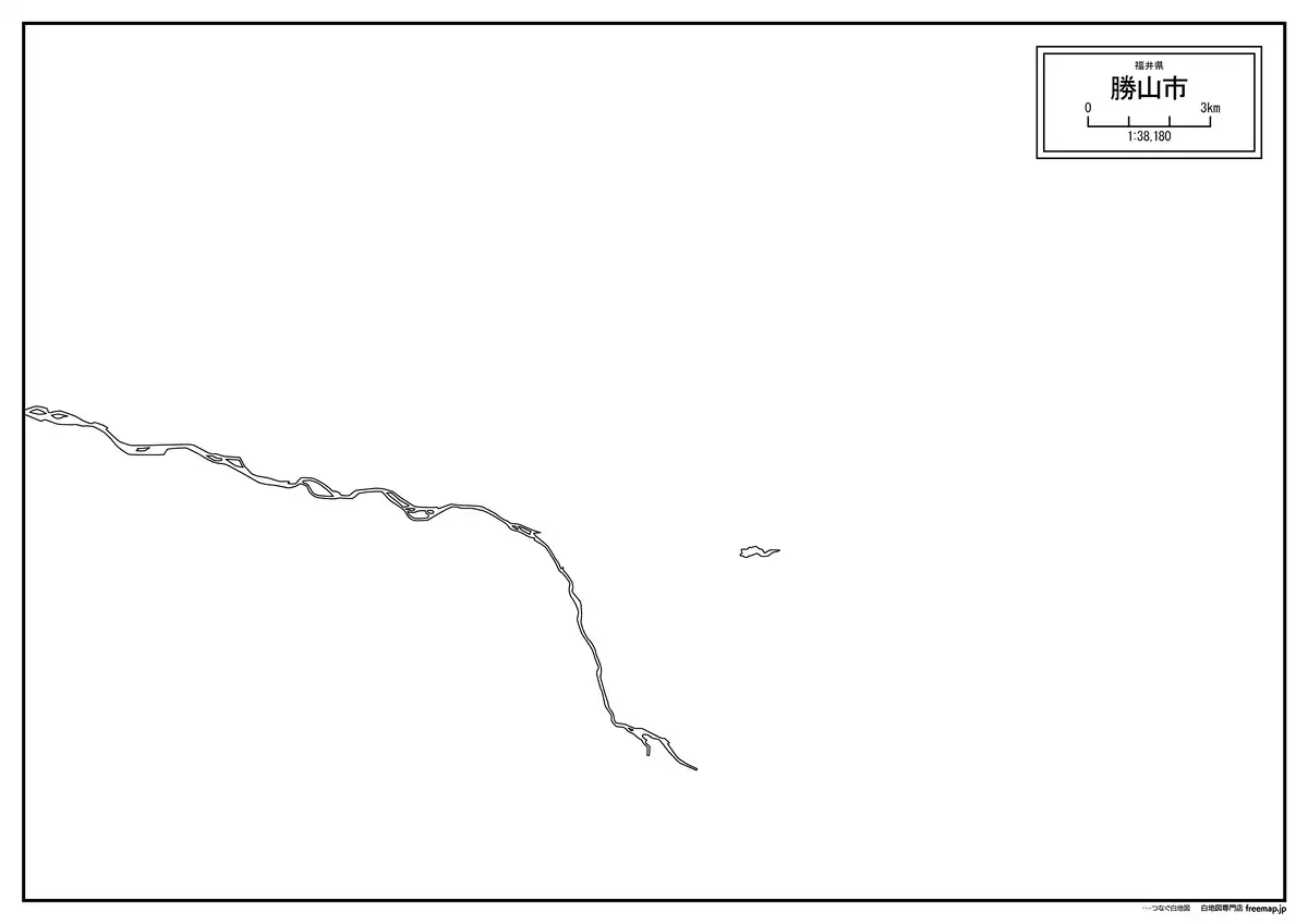 海岸線、川や池のみ記載