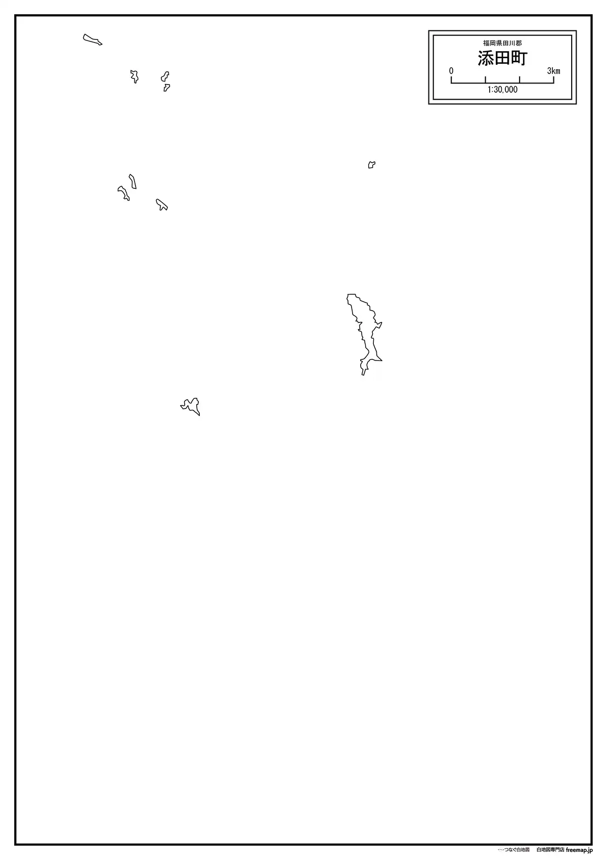 海岸線、川や池のみ記載