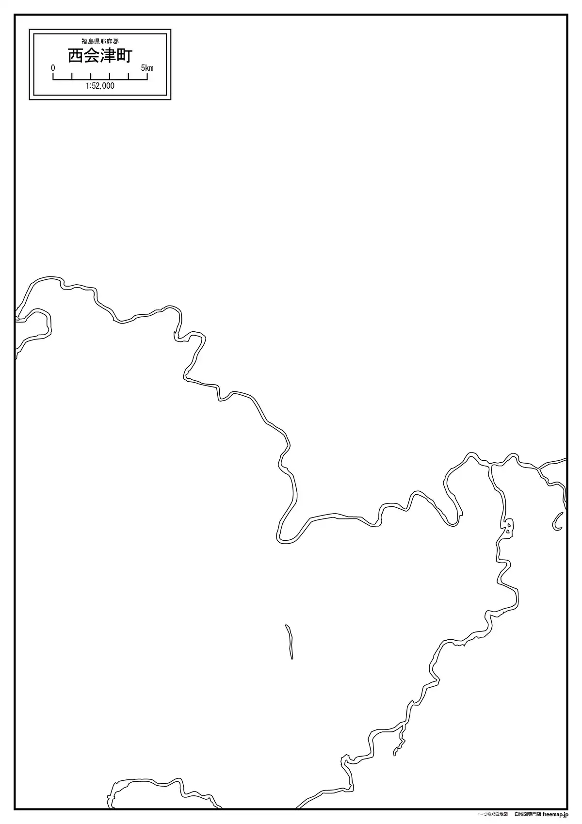 海岸線、川や池のみ記載