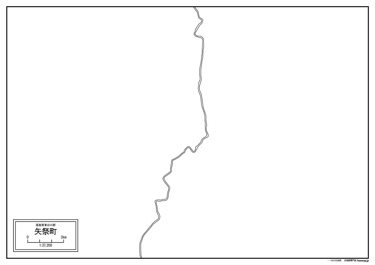 海岸線、川や池のみ記載