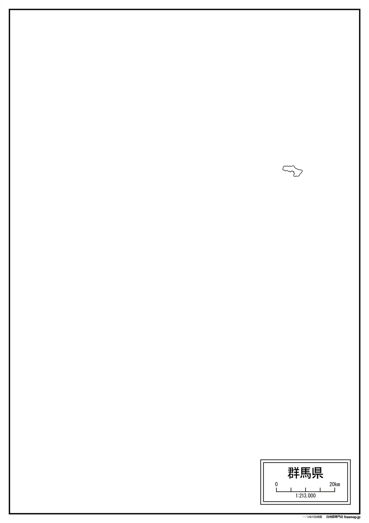 海岸線、川や池のみ記載