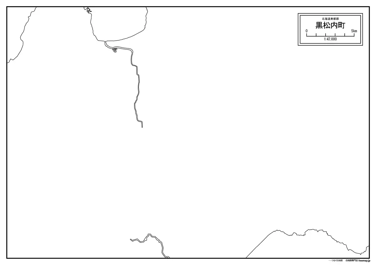 海岸線、川や池のみ記載