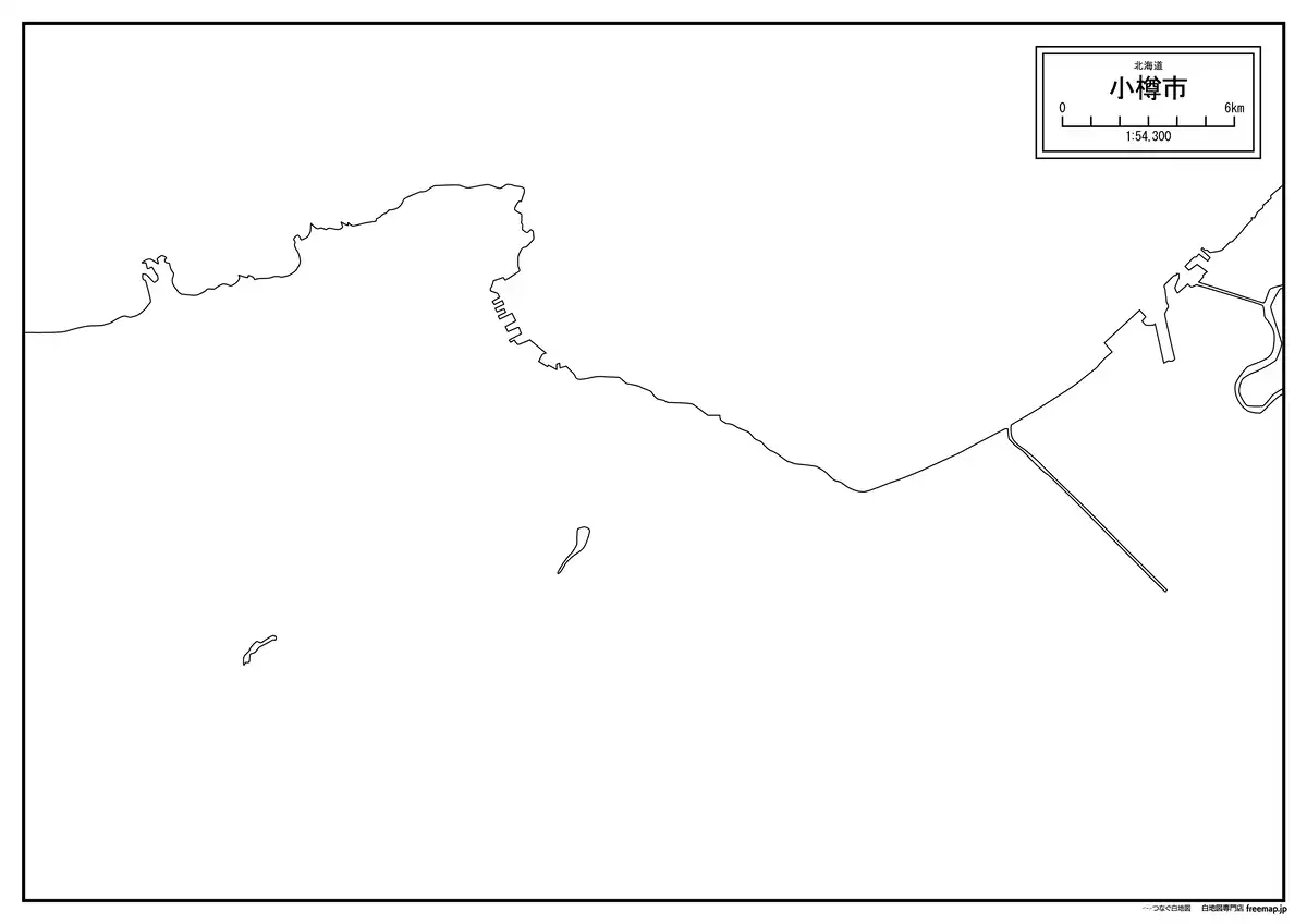 海岸線、川や池のみ記載