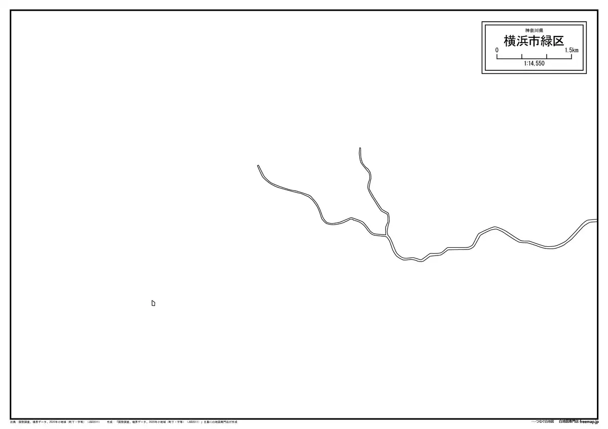 海岸線、川や池のみ記載