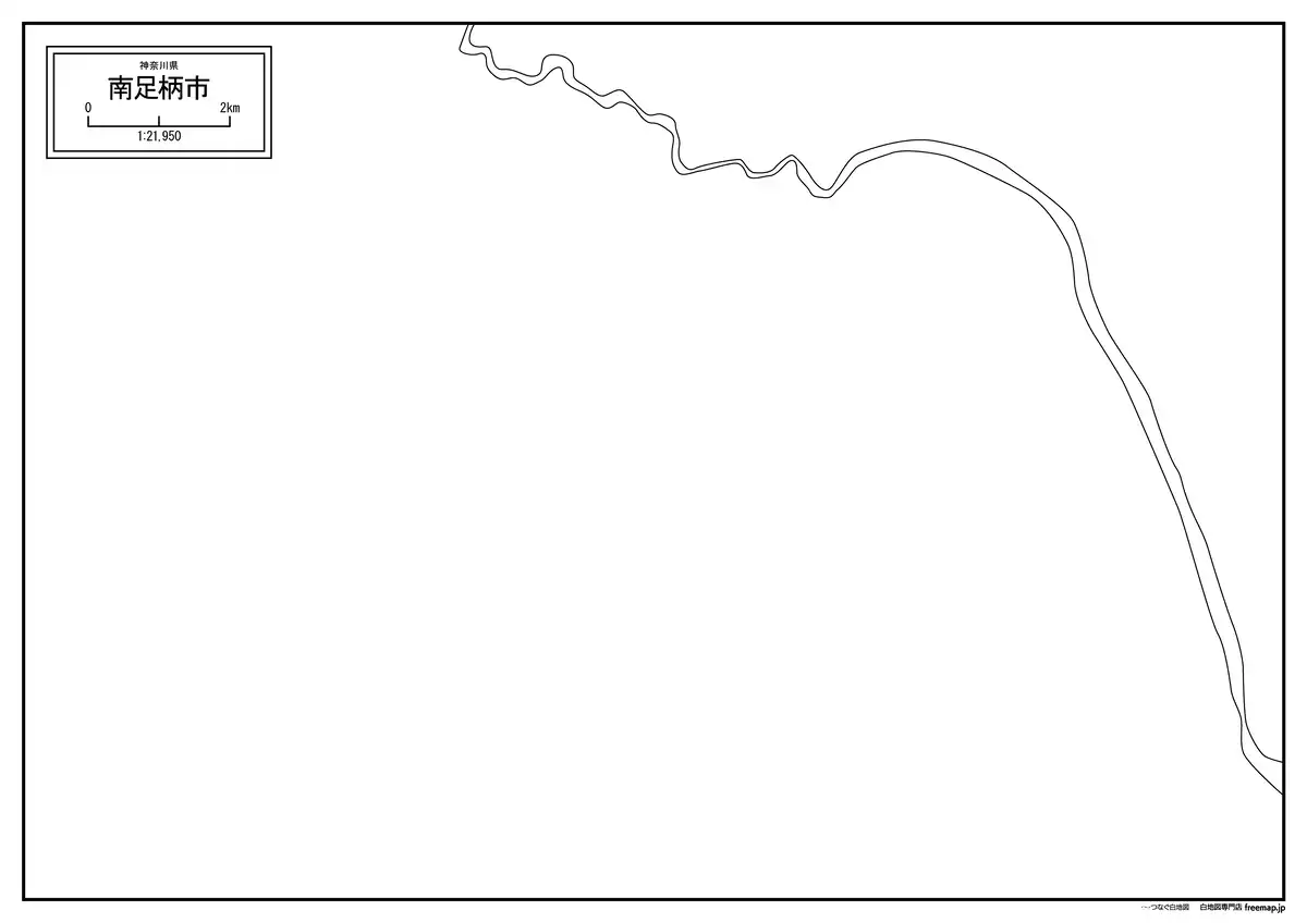 海岸線、川や池のみ記載
