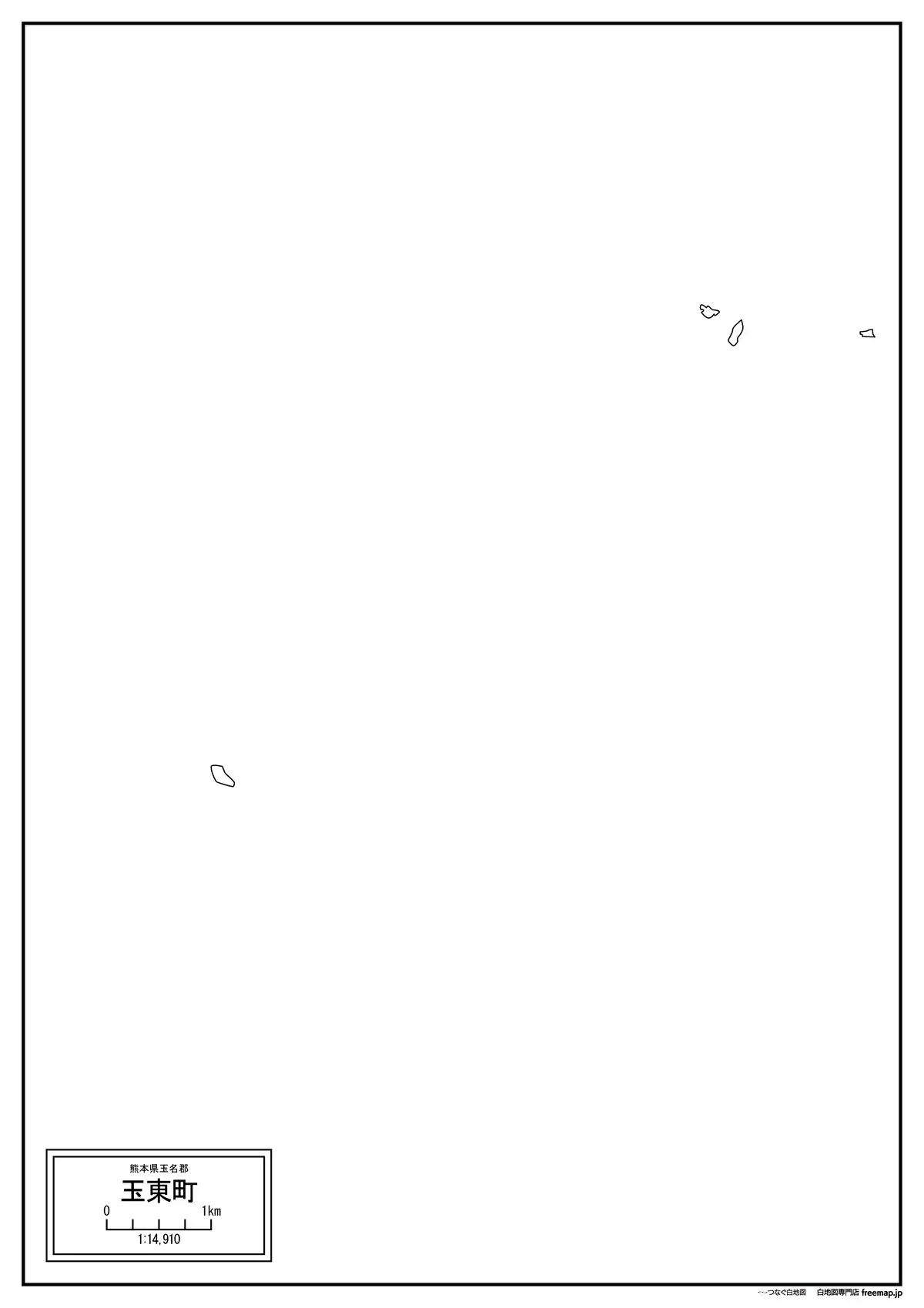 海岸線、川や池のみ記載