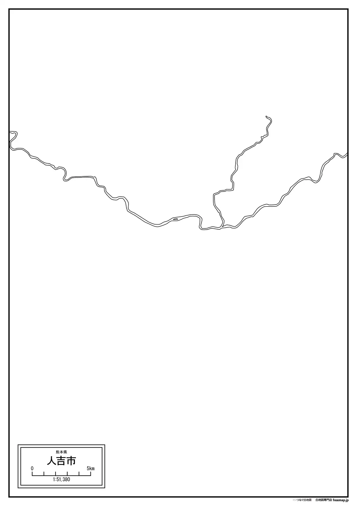 海岸線、川や池のみ記載