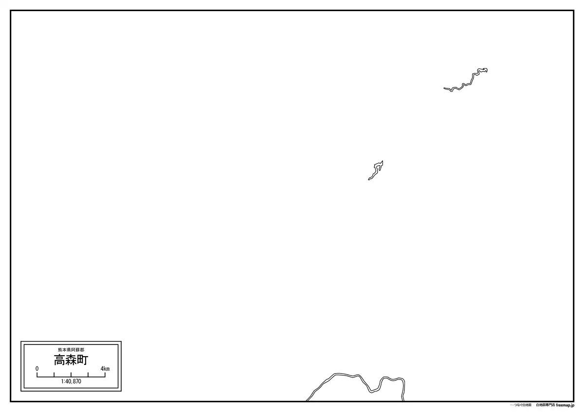 海岸線、川や池のみ記載