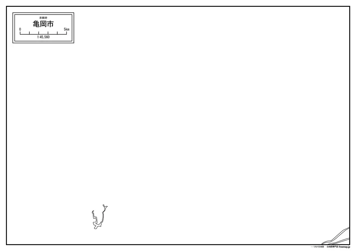 海岸線、川や池のみ記載