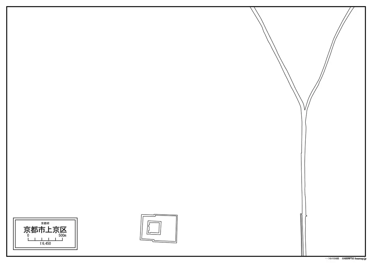 海岸線、川や池のみ記載