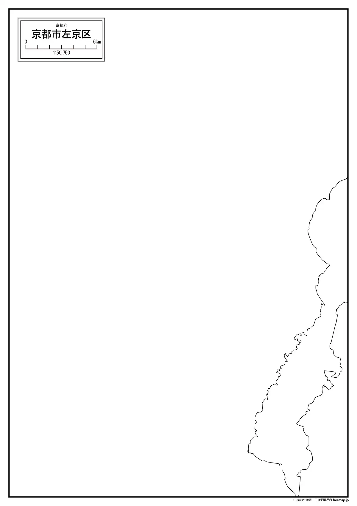 海岸線、川や池のみ記載