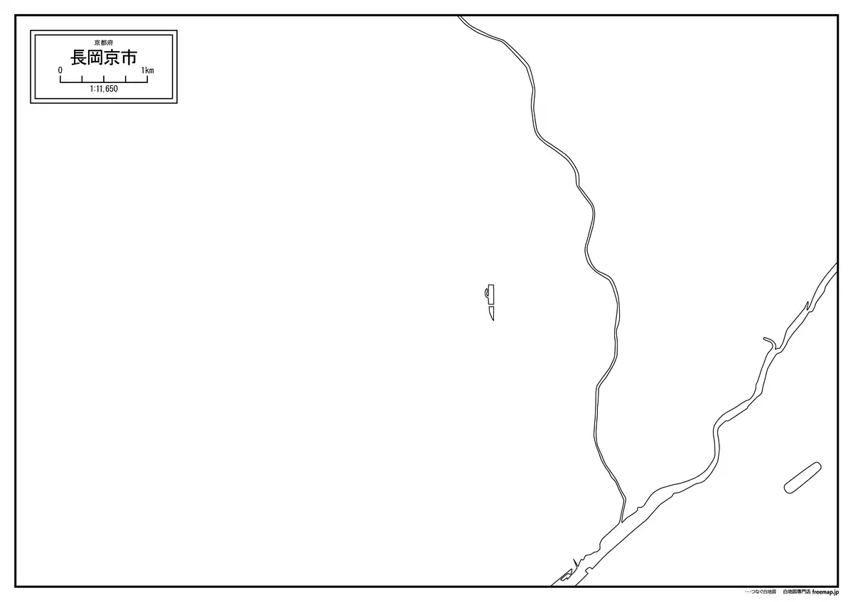 海岸線、川や池のみ記載