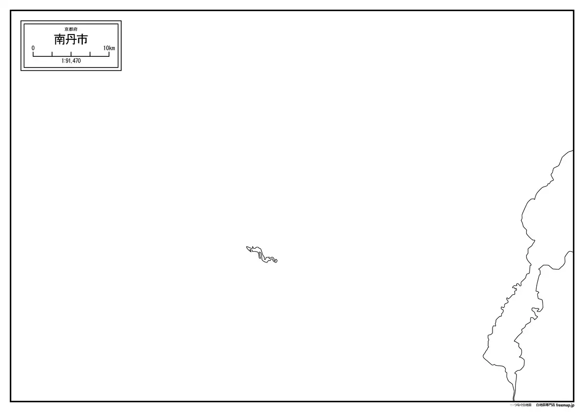 海岸線、川や池のみ記載