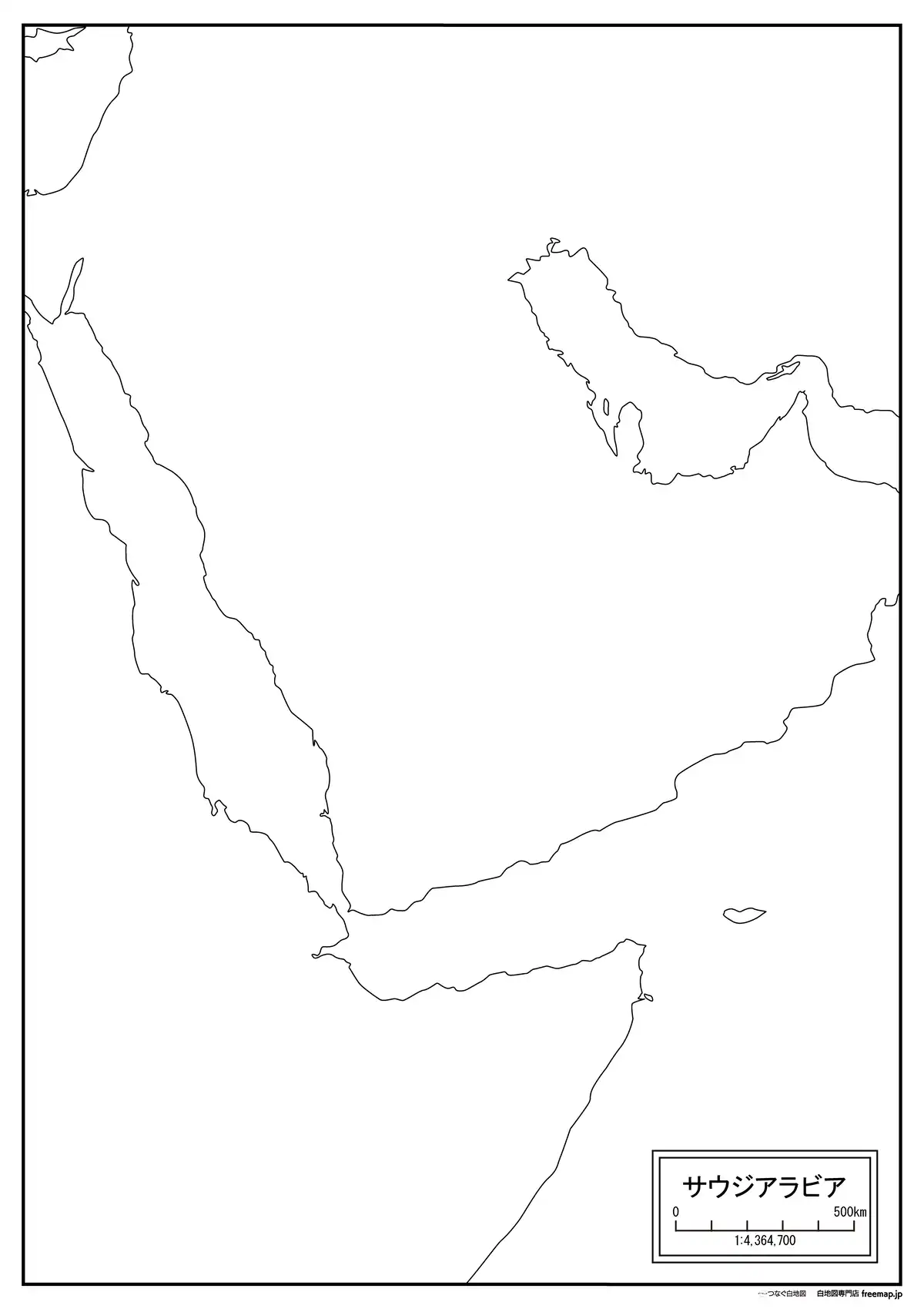 海岸線や川・池のみ記載