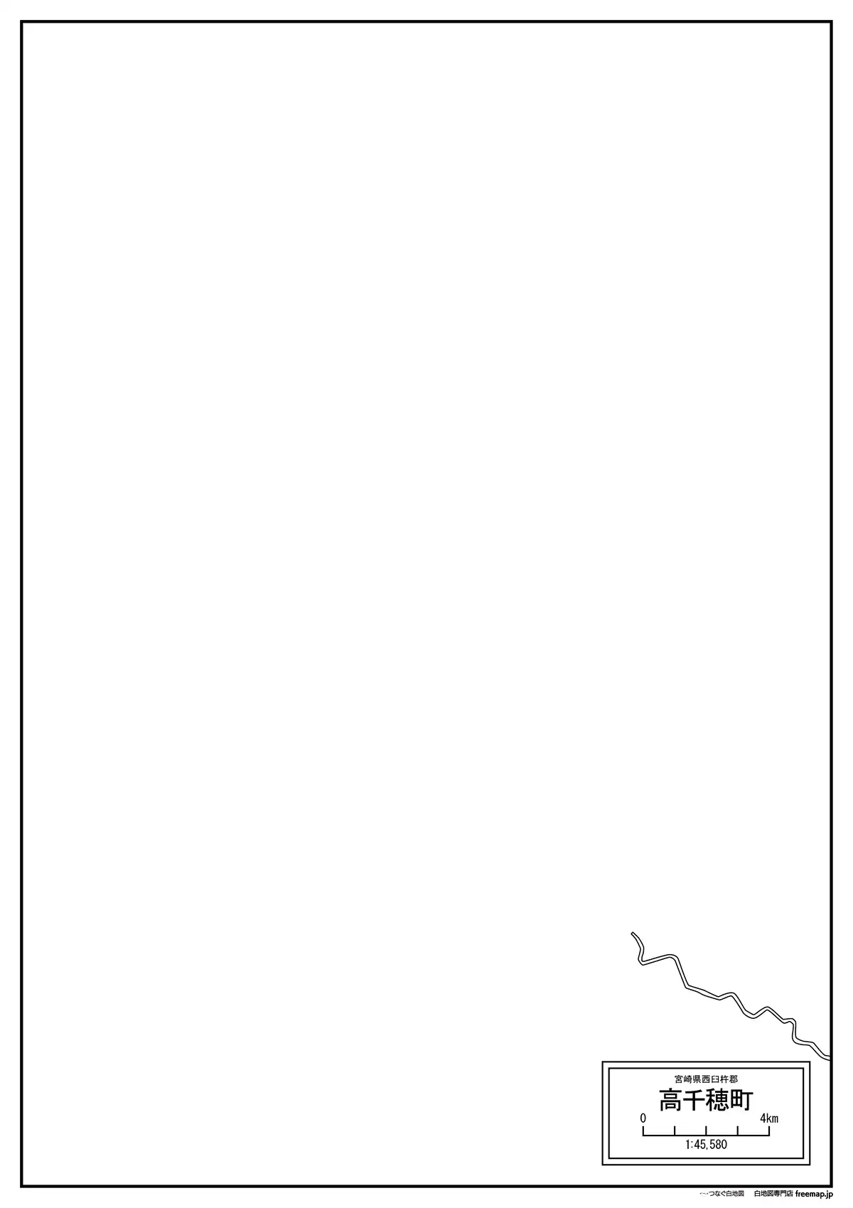 海岸線、川や池のみ記載