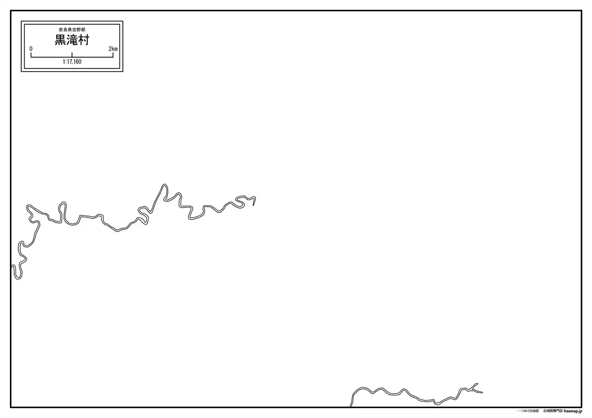 海岸線、川や池のみ記載