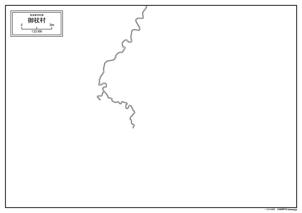 海岸線、川や池のみ記載