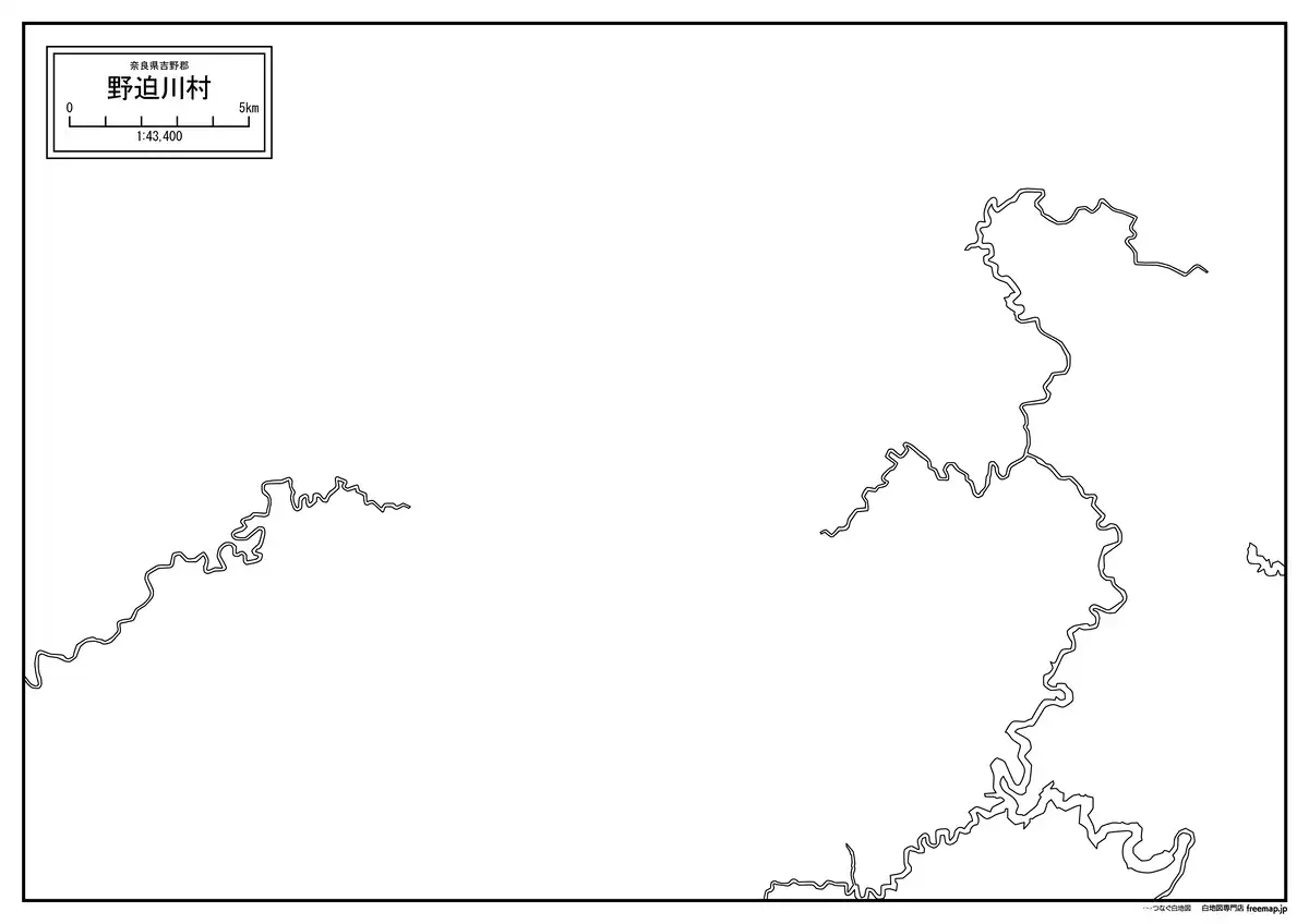 海岸線、川や池のみ記載