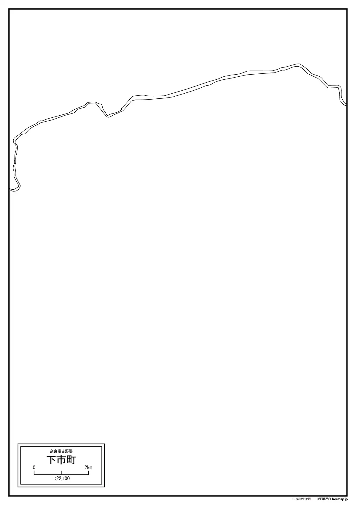 海岸線、川や池のみ記載