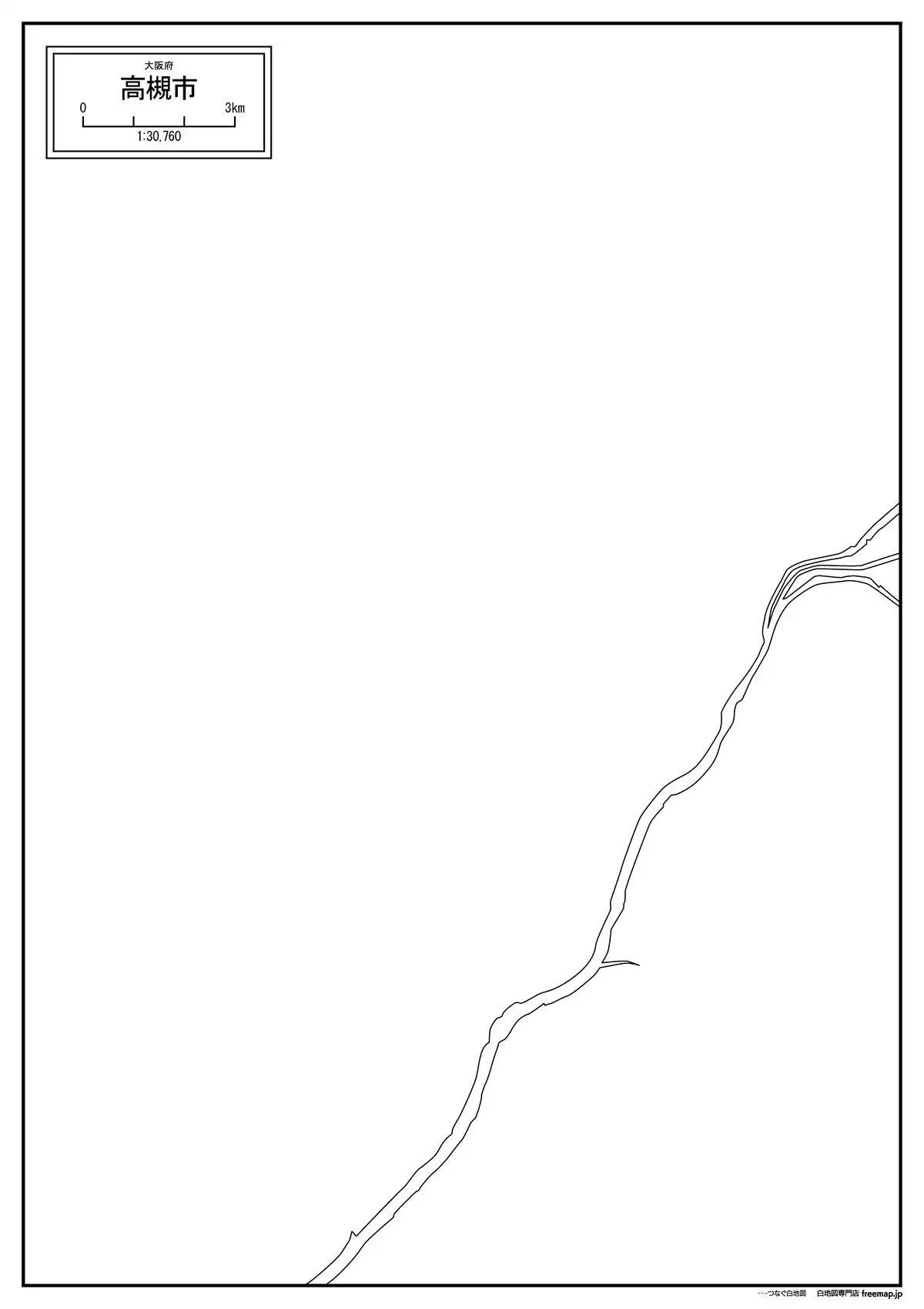 海岸線、川や池のみ記載