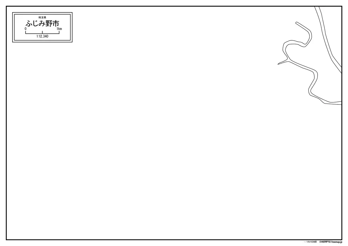 海岸線、川や池のみ記載