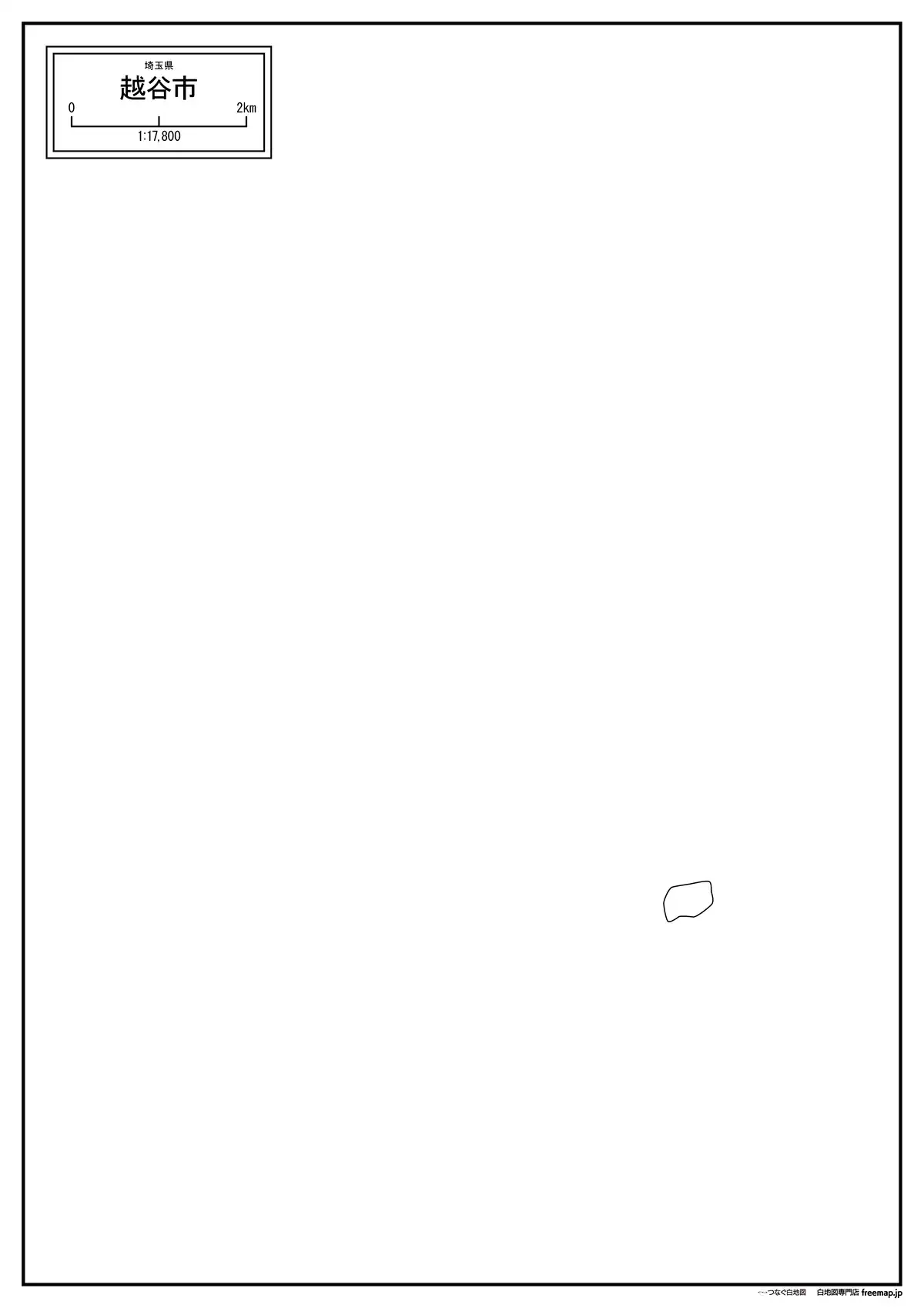 海岸線、川や池のみ記載