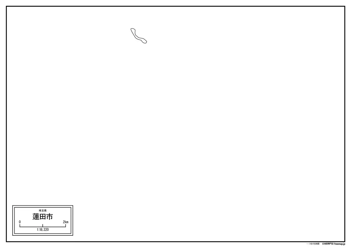 海岸線、川や池のみ記載