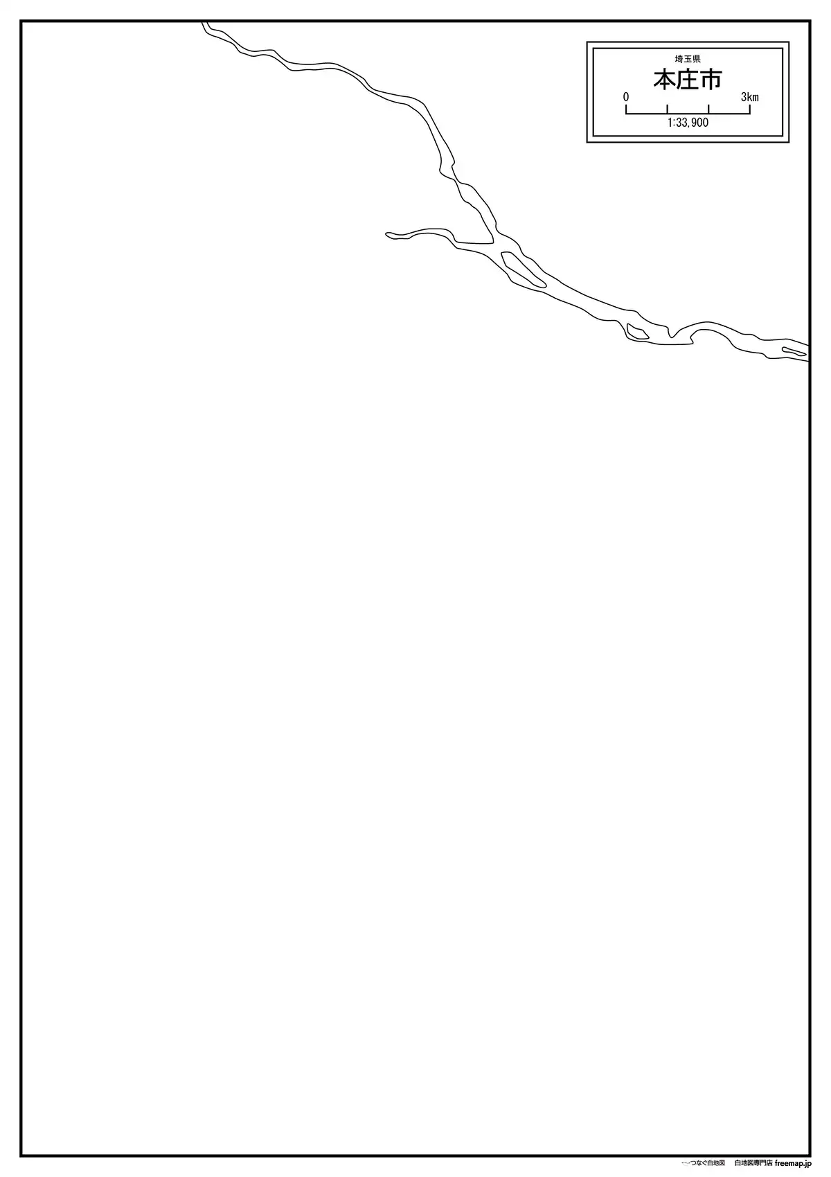 海岸線、川や池のみ記載