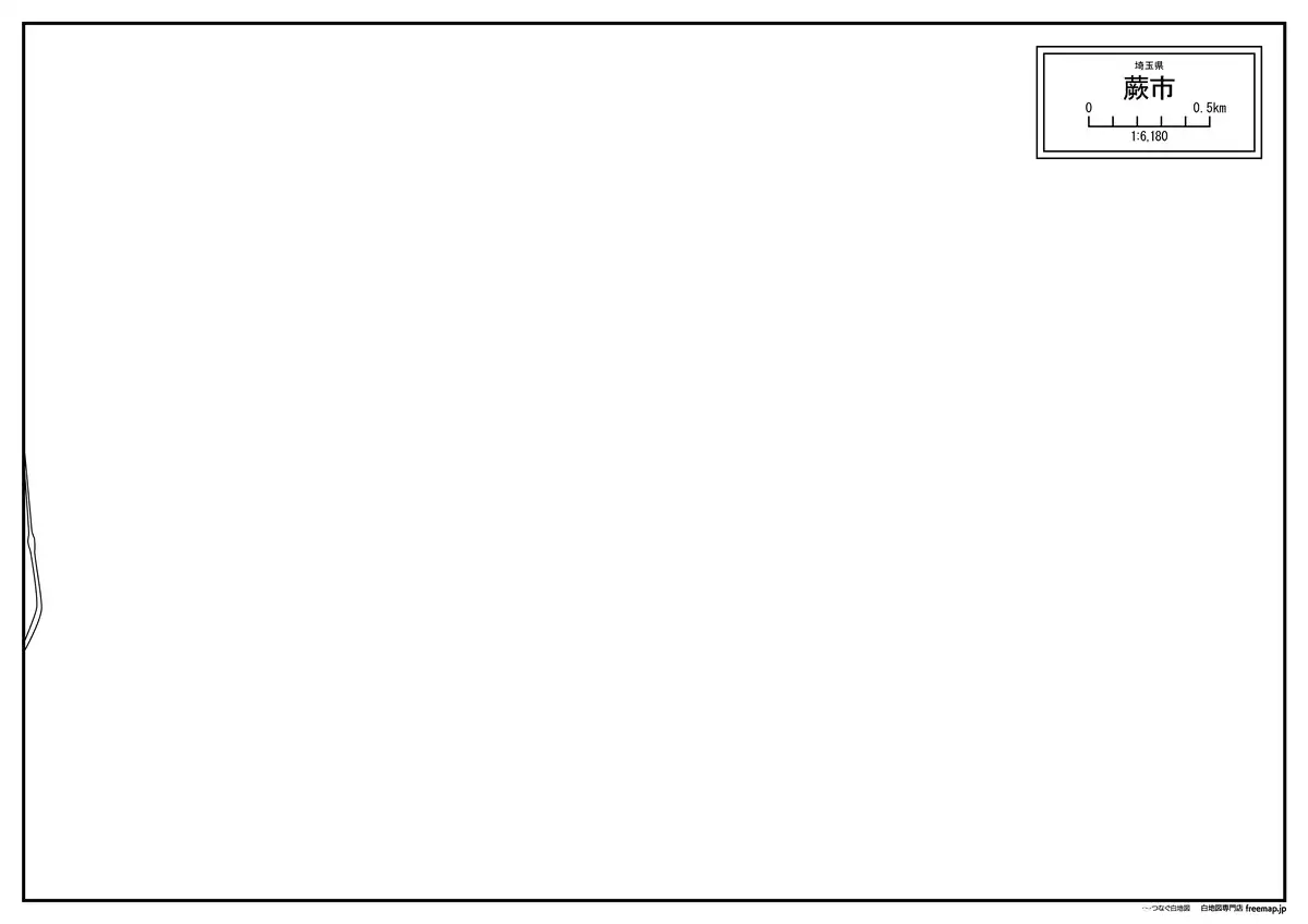 海岸線、川や池のみ記載