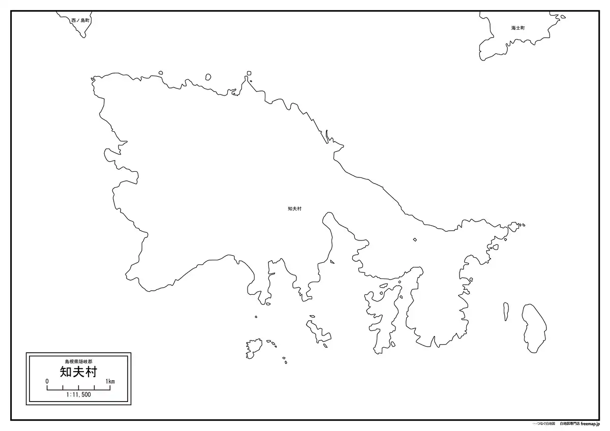 海岸線、川や池のみ記載