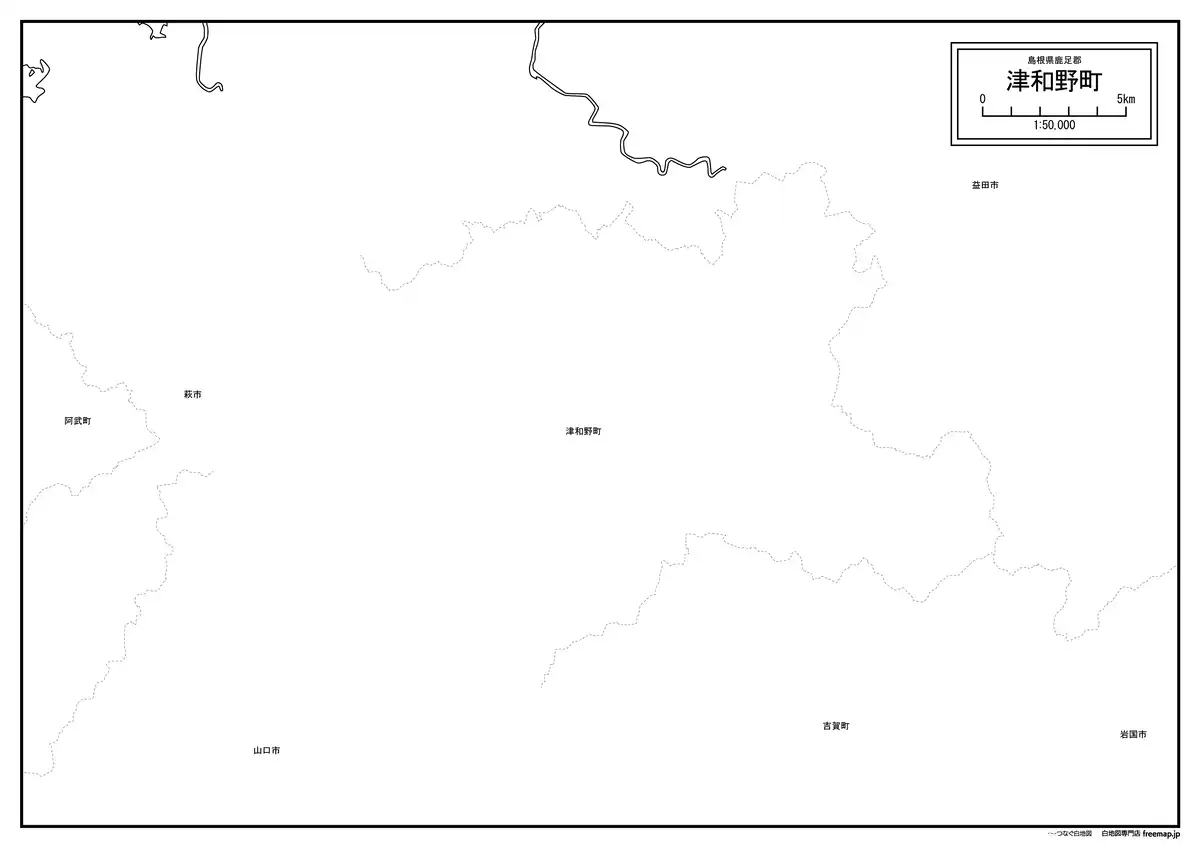 海岸線、川や池のみ記載