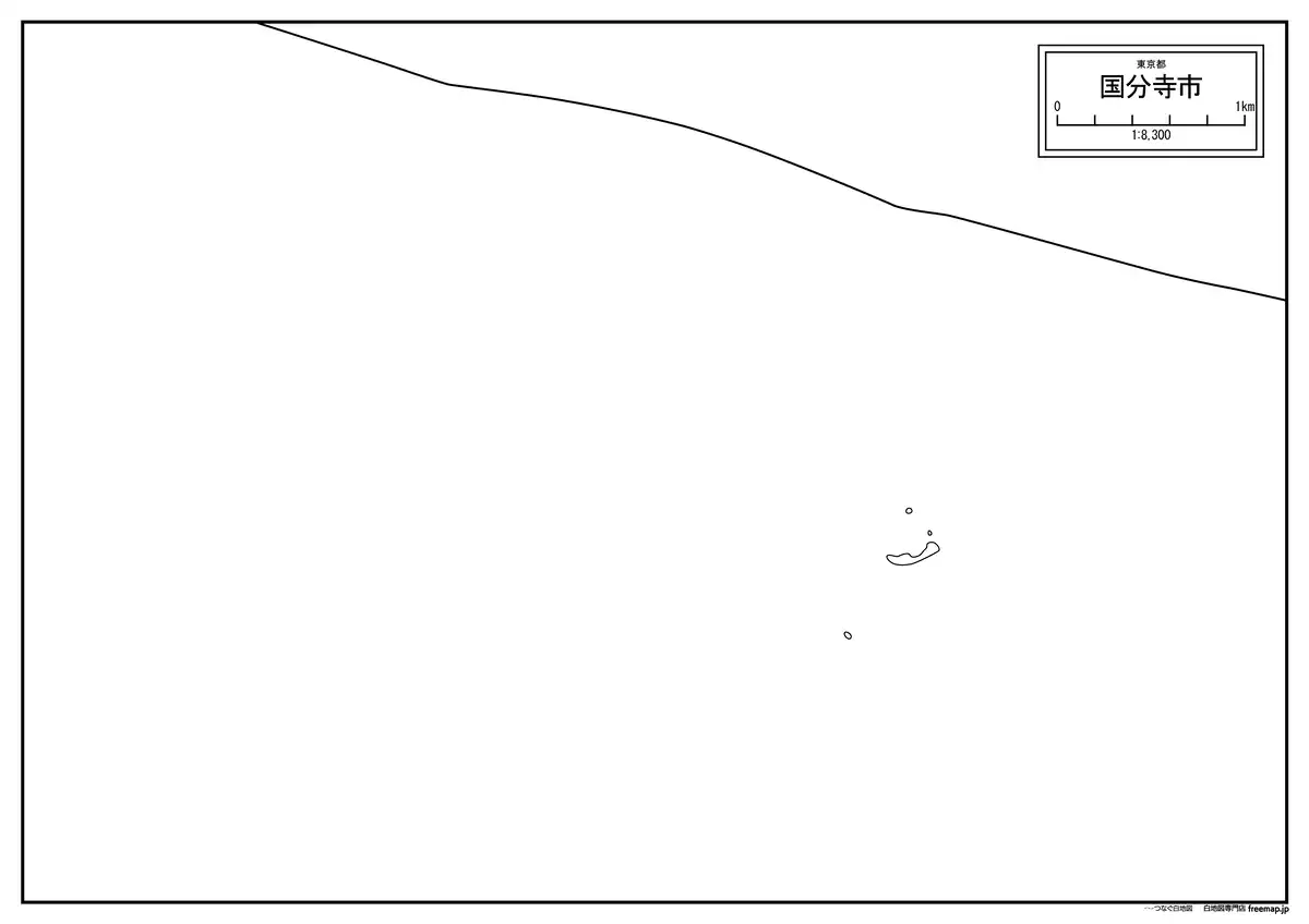 海岸線、川や池のみ記載