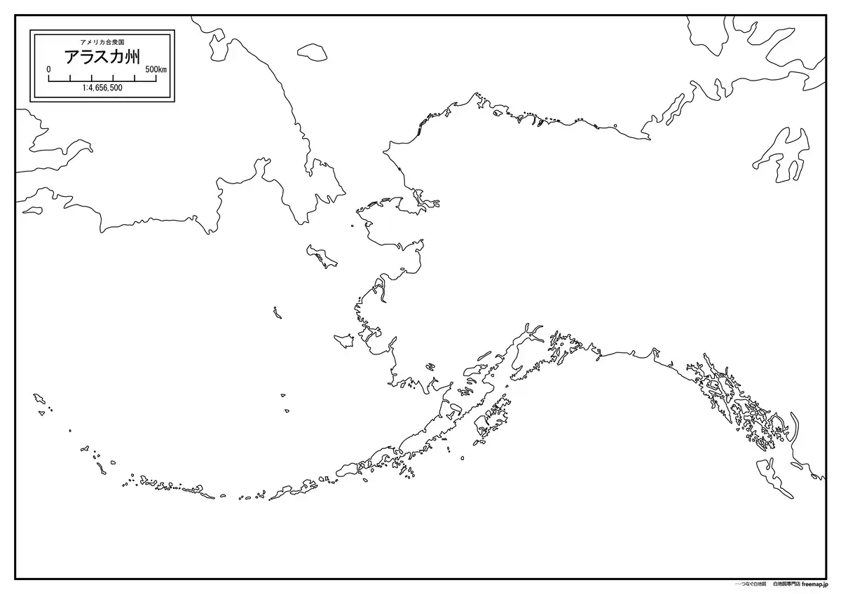 海岸線、川や池のみ記載