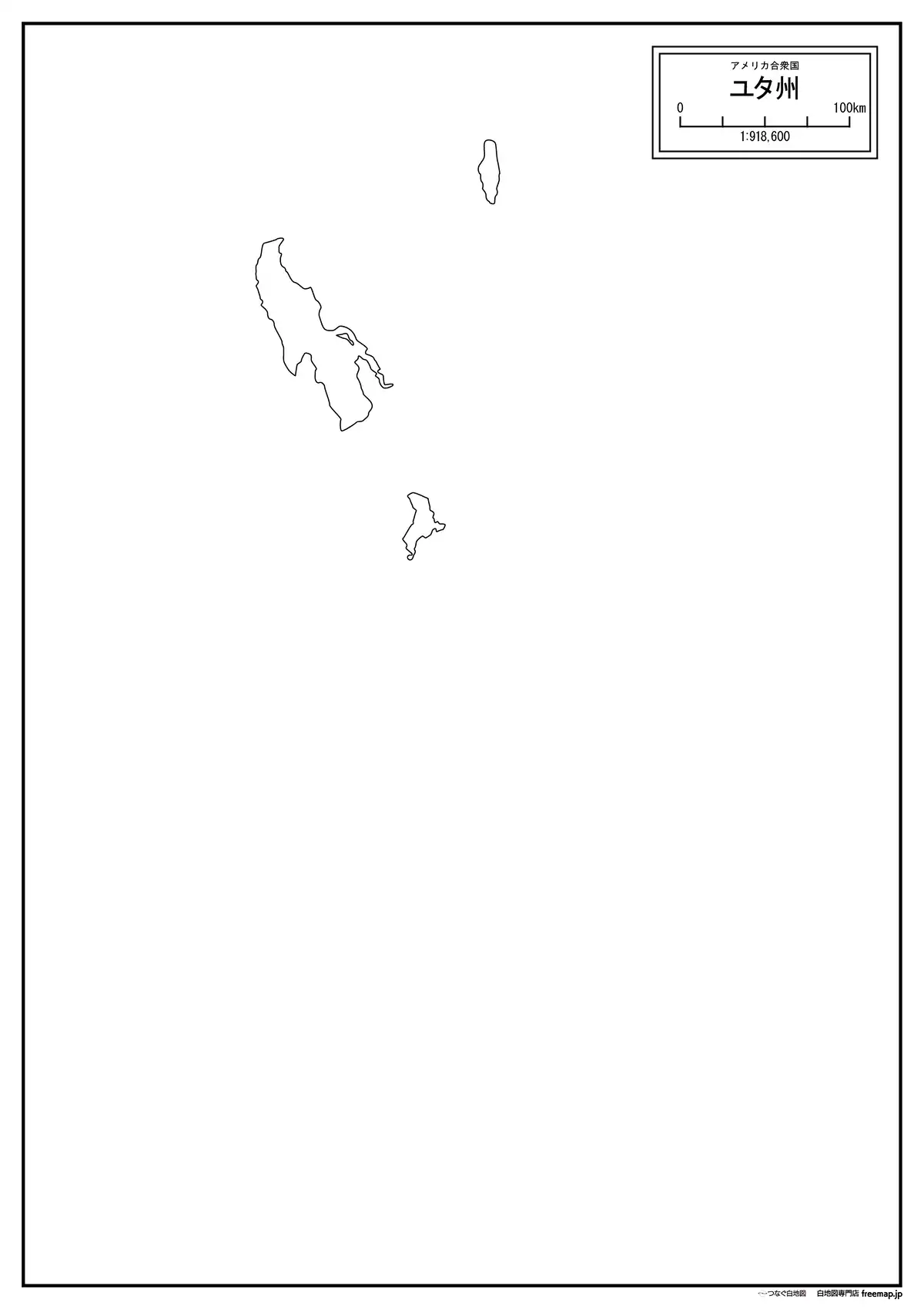 海岸線、川や池のみ記載