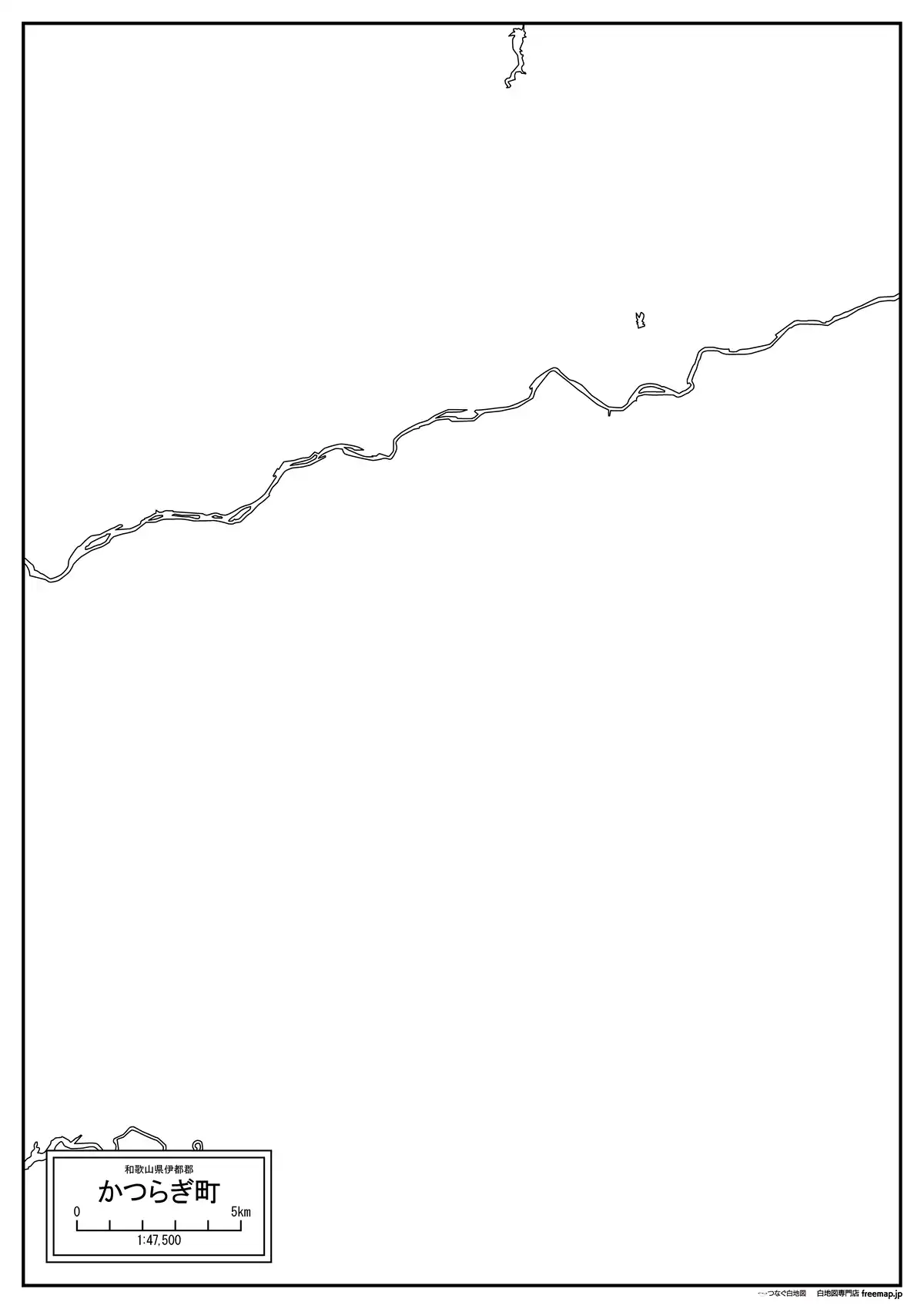 海岸線、川や池のみ記載