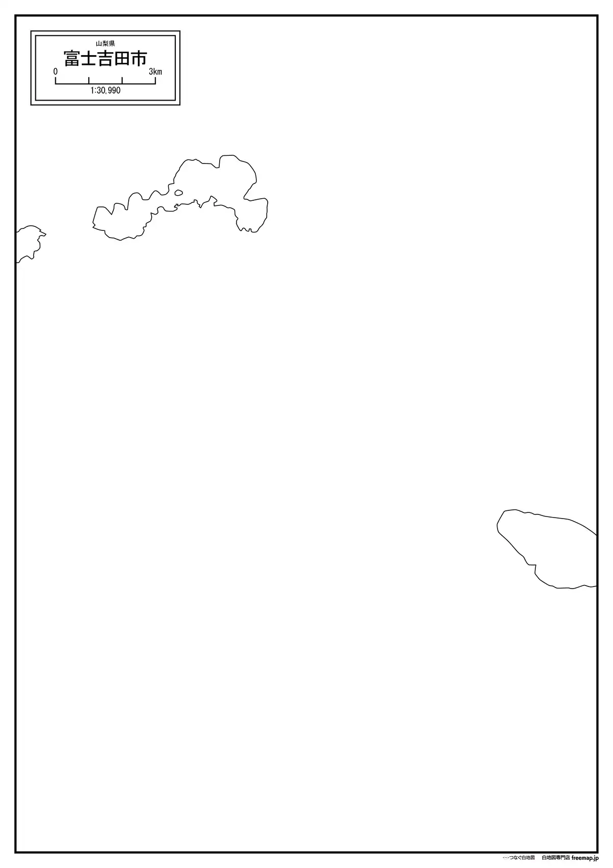 海岸線、川や池のみ記載