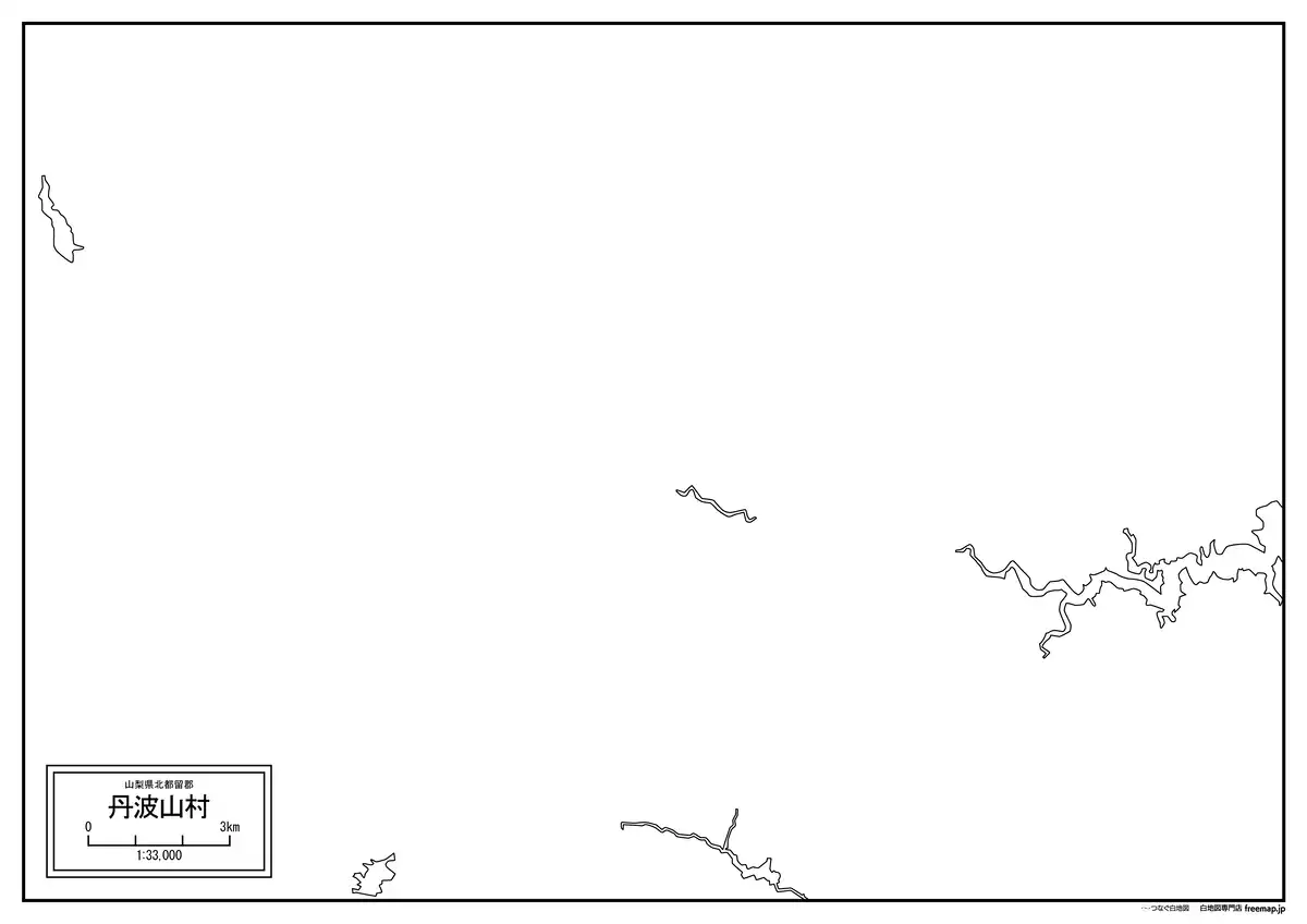 海岸線、川や池のみ記載