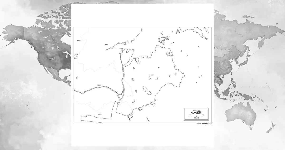 住宅地図セット 七ヶ浜町 秋保町 利府町　塩釜市　宮城町　宮城県 住宅地図セット 七ヶ浜町 秋保町 利府町 塩釜市 宮城町 宮城県