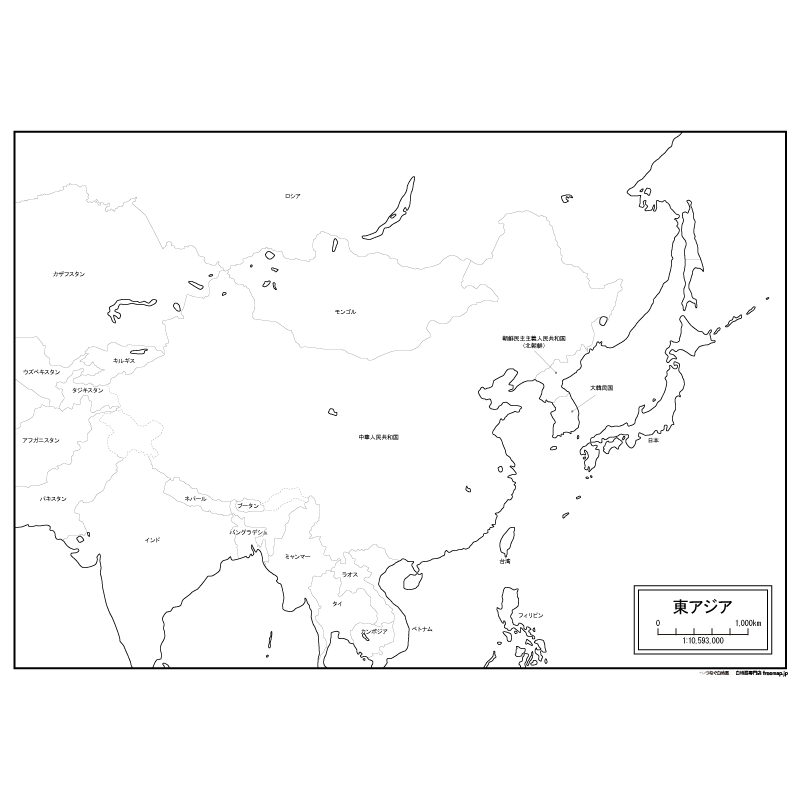 東アジアのサムネイル