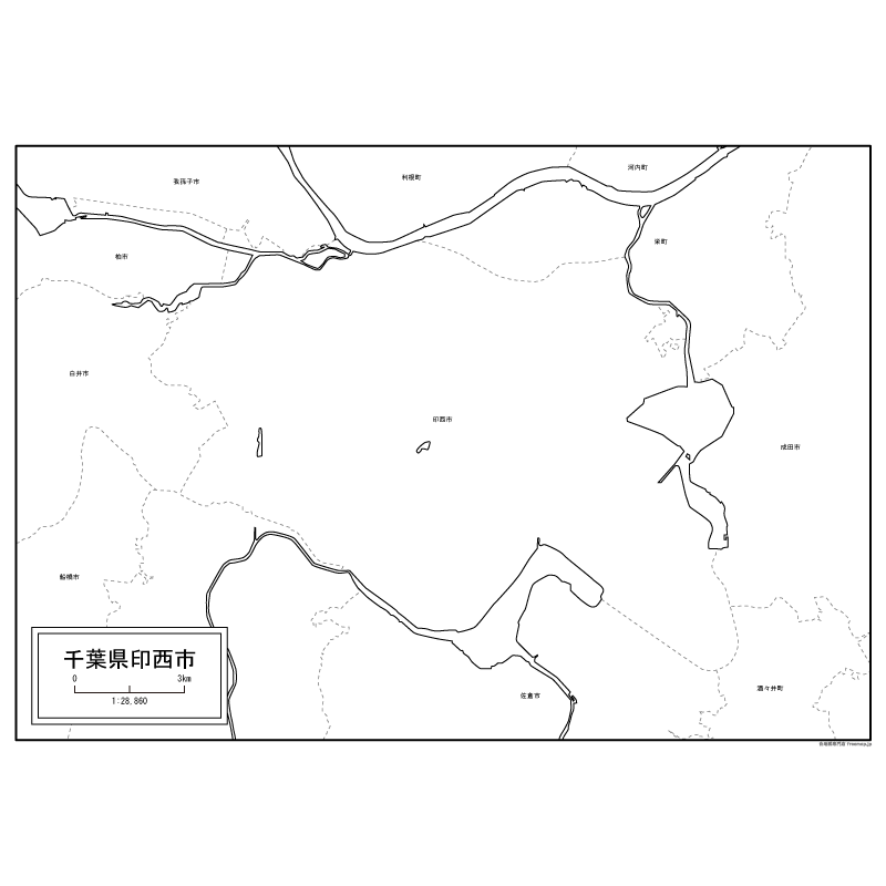 印西市のサムネイル