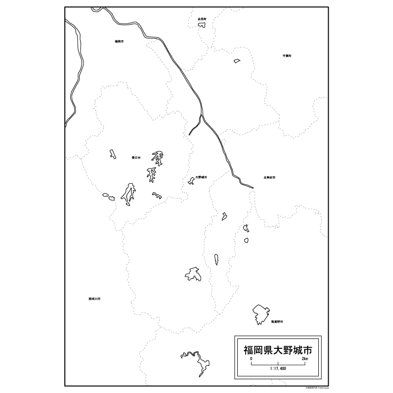 大野城市のサムネイル
