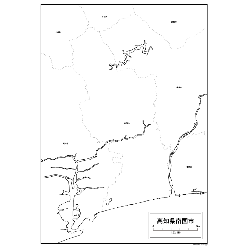 南国市のサムネイル