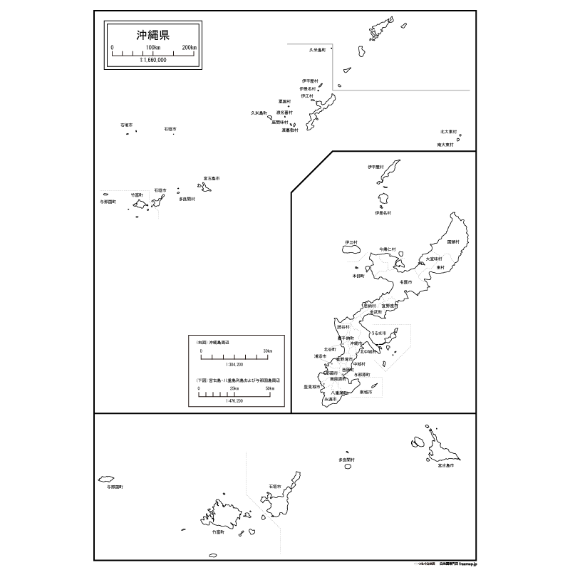 沖縄県-全体図のサムネイル
