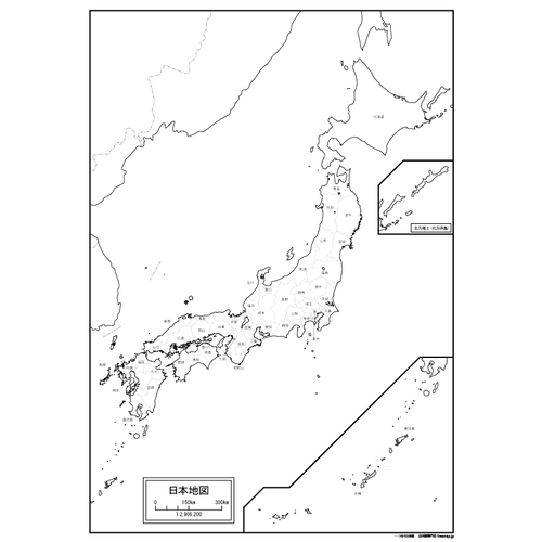 わかりやすい日本地図のサムネイル