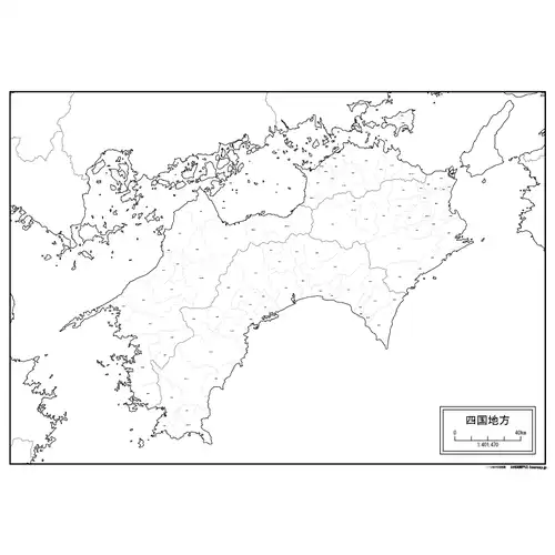 四国地方のサムネイル