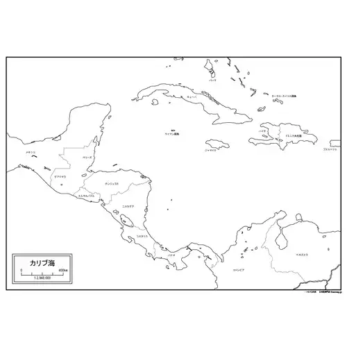 カリブ海全図のサムネイル
