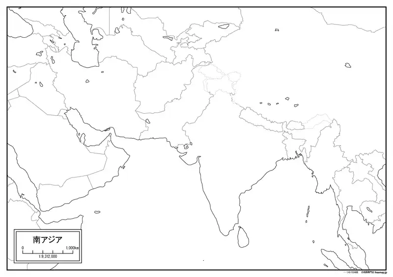 南アジアの画像