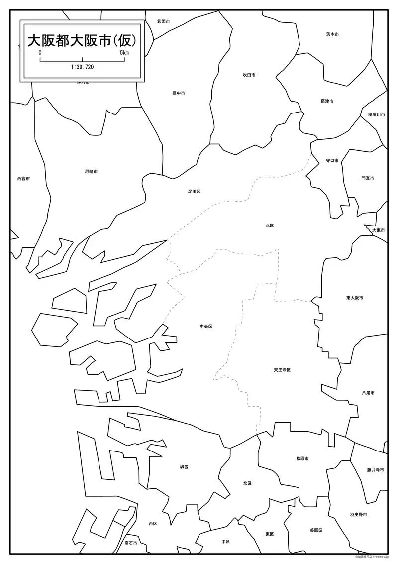 大阪都大阪市（仮）の画像