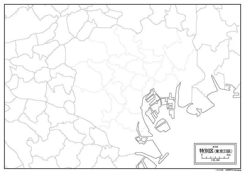 東京都23特別区（23区）の画像